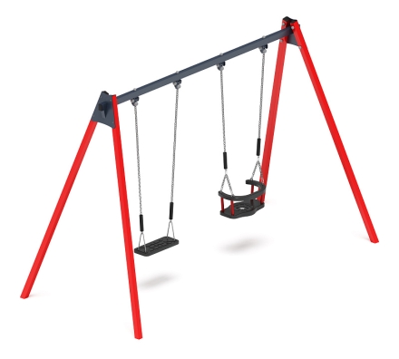 Качели двойные М2 - ИО 12.М.01.02.03-01, фото 3