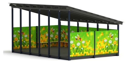 Теневой навес (Пчёлка) - МФ 71.6.4-05, фото 1