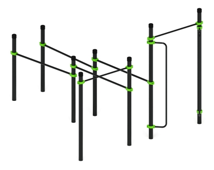 Воркаут ЛОВ 89 зеленый ВТ 101.16-02, фото 3