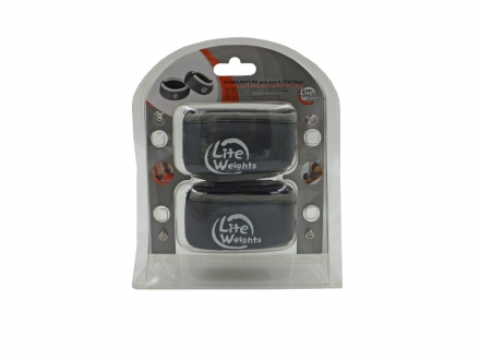 Утяжелители для рук 0,75кг*2шт. 5875LW, антрацит, фото 2