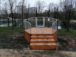 Горка-желоб на естественном холме (13 п.м.), фото 16