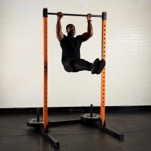 Силовая стойка DFC DCGE08 (чёрный/оранжевый, два короба) Силовая стойка DFC DCGE08 (чёрный/оранжевый, два короба)