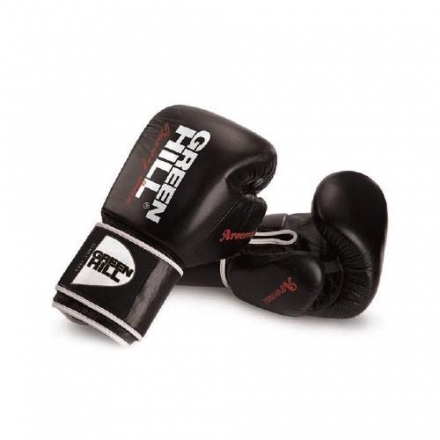 Перчатки боксерские &quot;GREEN HILL ARSENAL&quot;, 14 oz, черные, фото 1