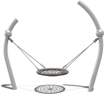 Качели гнездо Версаль КЧ501.00.1 для детских площадок