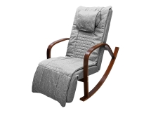 Массажное кресло качалка FUJIMO F2002 МСX Time2Chill Grey (Tailor 7) Вишня