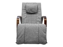 Массажное кресло качалка FUJIMO F2002 МСX Time2Chill Grey (Tailor 7) Вишня