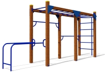 Спортивный комплекс 09015.21 для детской спортивной площадки