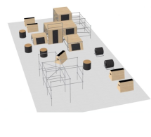 Паркур площадка для крытых помещений Паркур площадка для крытых помещений