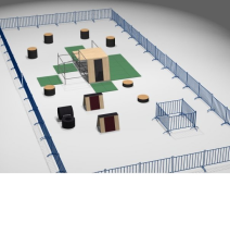 Паркур площадка для крытых помещений Паркур площадка для крытых помещений