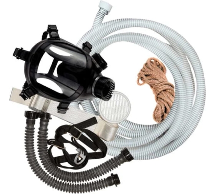 Противогаз шланговый РИМ ПШ-20С шланг ПВХ с маской ППМ 5486, фото 1