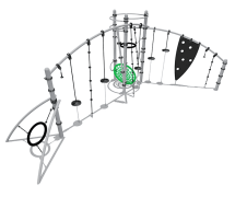 Спортивный комплекс ВСТ 7709 для спортивной площадки Спортивный комплекс ВСТ 7709 для спортивной площадки