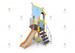 Игровой комплекс «Русская сказка-16 из кубиков»