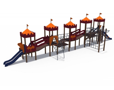 Детский игровой комплекс Империя Крепость Н-900 и Н-1500 ДИО 02050, фото 2