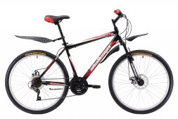 Велосипед Challenger Agent 26 D черно-красный 20''