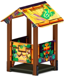 Домик малый 4 (майя) МФ 10.01.04-03, фото 2 Домик малый 4 (майя) МФ 10.01.04-03, фото 2