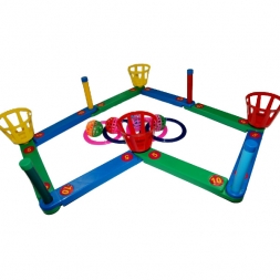 Игра кольцеброс шароброс 4 шара и 4 кольца