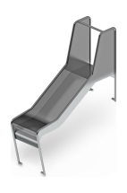 Горка для геопластики из нержавеющей стали 600 SNG 600.470-01