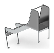 Горка для геопластики из нержавеющей стали 600 SNG 600.470-01