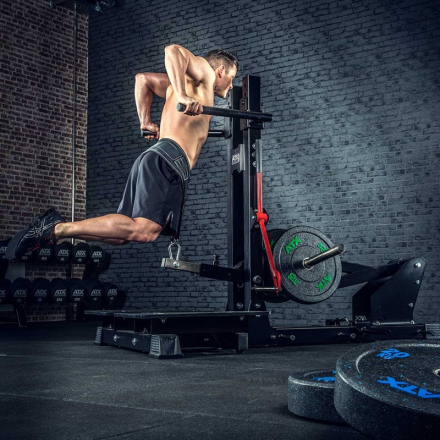 А-177 Тренажер для приседаний, становой тяги и трицепса, фото 10