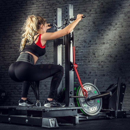 А-177 Тренажер для приседаний, становой тяги и трицепса, фото 11