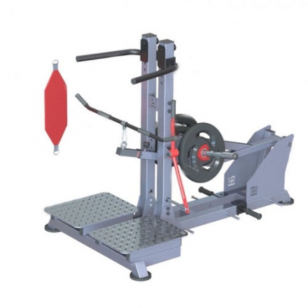 А-177 Тренажер для приседаний, становой тяги и трицепса, фото 1