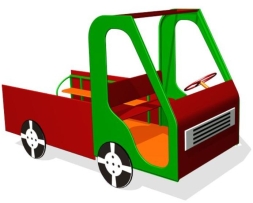 Игровой макет Грузовичок ИМ004 для детских площадок