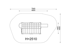 Спортивный комплекс 09010.21 для детской спортивной площадки