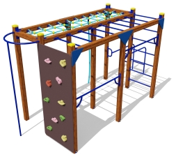 Спортивный комплекс 09010.21 для детской спортивной площадки, фото 1