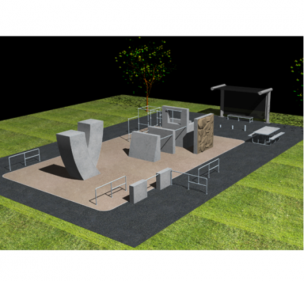 Площадка для паркура (большая), фото 1