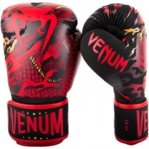 Перчатки боксерские Venum Dragon's Flight Black/Red