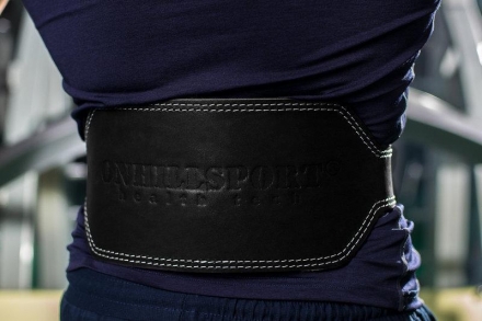 Пояс атлетический с карабином 60/150 мм 2-слойный, фото 2