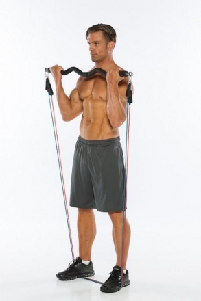 Универсальный тренажер X-BAR в комплекте с эспандерами, упорами и сумкой, фото 15