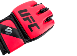 (UFC Перчатки MMA для грэпплинга 5 унций красные L/XL), фото 2