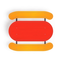 Столик детский овальный - МФ 31.01.09-01, фото 3 Столик детский овальный - МФ 31.01.09-01, фото 3