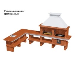 Печь Аристократ 7304 Прямоугольный кирпич коричневый , фото 12