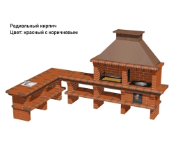 Печь Аристократ 7304 Прямоугольный кирпич коричневый , фото 13