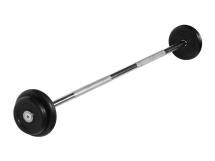 Штанга неразборная &quot;Barbell&quot; с чёрными дисками d 25 мм, 12,5 кг