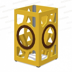 Игровой модуль Romana Домик 115.04.00 для уличных спортивных площадок, фото 3 Игровой модуль Romana Домик 115.04.00 для уличных спортивных площадок, фото 3