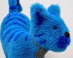 Топиари кот Полосатик, модель 1 - газон Eco, фото 4