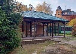 Застеклённая беседка ЛЕТНИЙ САД с барбекю, фото 6
