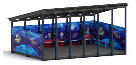 Теневой навес (Космопорт. Космос) - МФ 71.6.4-08, фото 4