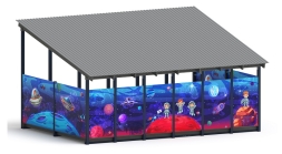 Теневой навес (Космопорт. Космос) - МФ 71.6.4-08, фото 3 Теневой навес (Космопорт. Космос) - МФ 71.6.4-08, фото 3