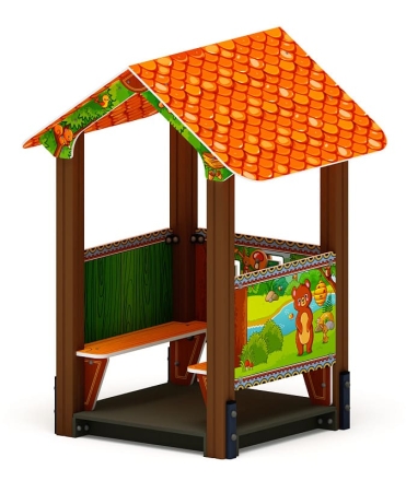 Домик малый 4 (Полянка) МФ 10.01.04-04, фото 1