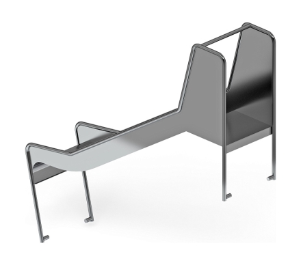 Горка для геопластики из нержавеющей стали 900 SNG 900.470-01, фото 3