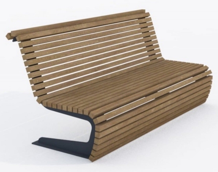 Скамейка TORUDA 4 - 1,8 м, фото 1