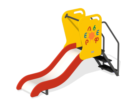 Детская горка Тея ГР-16 H=650 для игровой площадки, фото 2