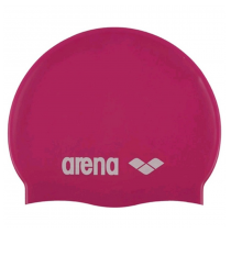 Шапочка для плавания Classic Silicone Cap fuchsia/white, силикон, 91662 91