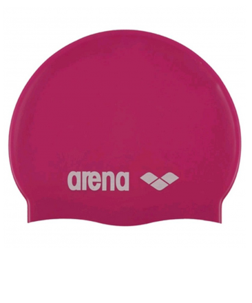 Шапочка для плавания Classic Silicone Cap fuchsia/white, силикон, 91662 91, фото 1