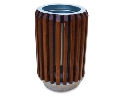 Урна уличная Конкрет с бетонным основанием, фото 2