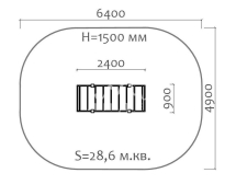 Рукоход 09002 для детской спортивной площадки